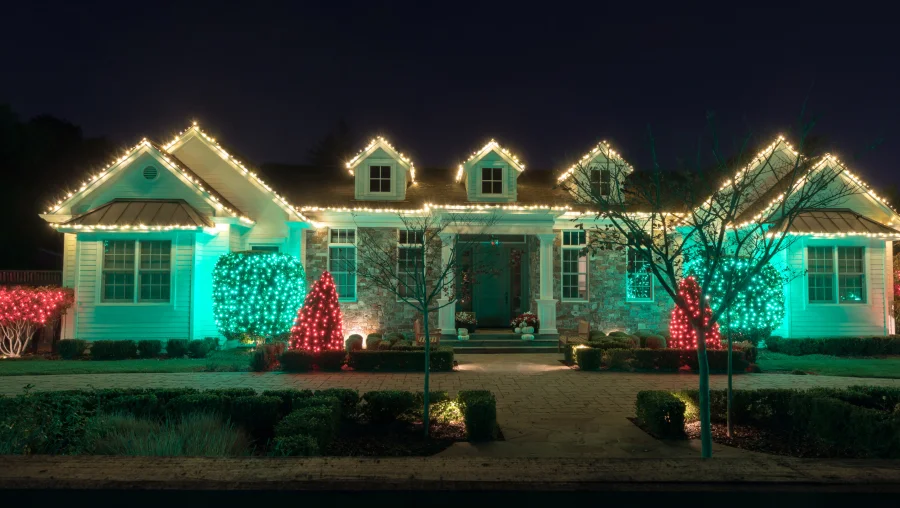 Holiday Light Installation Holiday Light Installation